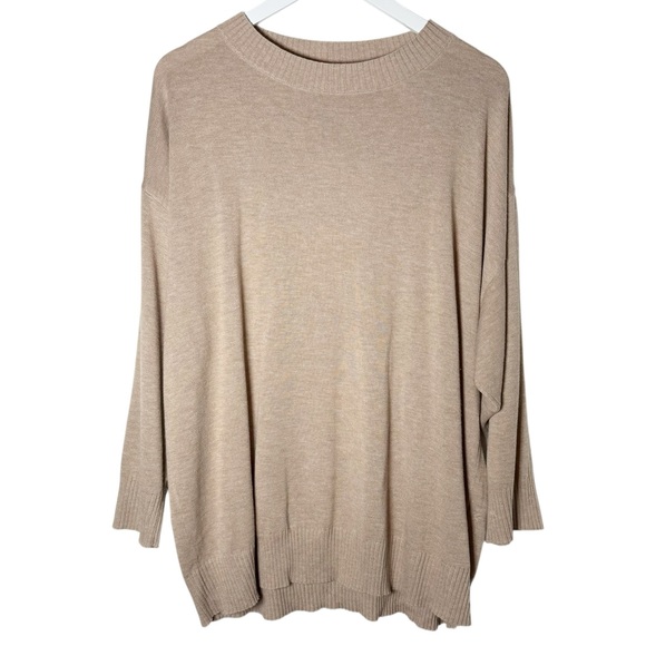 MOVESGOOD Cashmere Bamboo Blend Oversized Sweater Size S/M - Picture 3 of 10